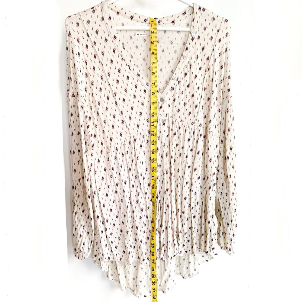 NWOT urban outfitters spirit v-neck babydoll top M - Picture 4 of 6